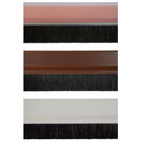 Abraboro Abraboro ajtótömítő aluminium Max 20 mm ezüst (1db/csomag)