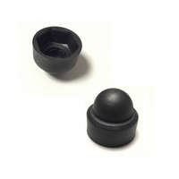 Anyatakaró kupak, LDPE, fekete, M8 (SW13)