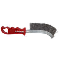 Abraboro Abraboro kézi kefe piros nyéllel 140x265 mm/0,30 STD (1db/csomag)