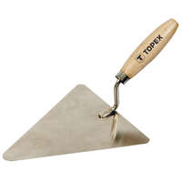 Topex Topex háromszög kanál, fa markolattal, 180mm