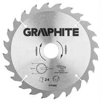 Graphite Graphite körfűrészlap, 24 fogas, 190x30mm