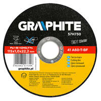 Graphite Graphite inox vágókorong, 115 x 1,0mm
