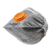 Neo Neo munkavédelmi maszk, aktív szenes szűréssel, szelepes, FFP1 (3db/csomag)