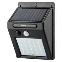 Neo Neo napelemes fali reflektor 20 smd led 200lum, mozgásérzékelő