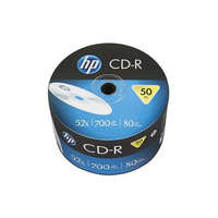 HP CD-R lemez, 700MB, 52x, 50 db, zsugor csomagolás, HP