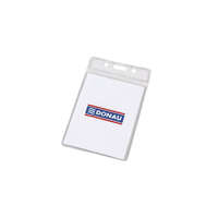 DONAU Azonosítókártya tartó, 60x105 mm, hajlékony, álló, DONAU