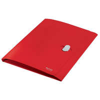 LEITZ Iratvédő mappa, 11 mm, PP, A4, LEITZ "Recycle", piros