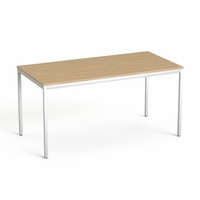 MAYAH Általános asztal fémlábbal, 75x150 cm, MAYAH "Freedom SV-39", kőris