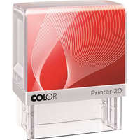 COLOP Bélyegző, COLOP "Printer IQ 20" fehér ház - fekete párnával