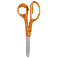 FISKARS Olló, iskolai, 13 cm, FISKARS "First", narancssárga