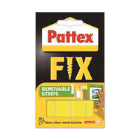 HENKEL Ragasztócsík, kétoldalas, visszaszedhető, 20 x 40 mm, HENKEL "Pattex Fix"