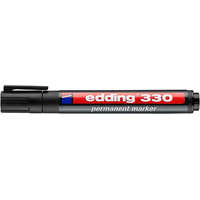 EDDING Alkoholos marker, 1-5 mm, vágott, EDDING "330", fekete