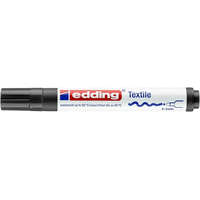 EDDING Textilmarker, 2-3 mm, kúpos, EDDING "4500", fekete