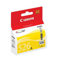 CANON CLI-526Y Tintapatron Pixma iP4850, MG5150, 5250 nyomtatókhoz, CANON, sárga, 545 oldal