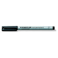 STAEDTLER Alkoholmentes marker, OHP, 0,6 mm, STAEDTLER "Lumocolor® 316 F", fekete