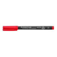 STAEDTLER Alkoholos marker, OHP, 1 mm, STAEDTLER "Lumocolor® 317 M", piros