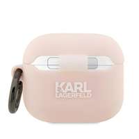 Karl Lagerfeld Eredeti tok KARL LAGERFELD KLA3RUNCHP Apple Airpods 3 (3D Sil NFT Choupette / rózsaszín)