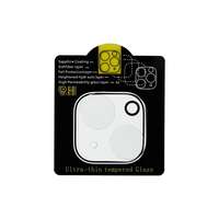 OEM 5D Full Glue kamera edzett üveg - iPhone 13 / 13 Mini átlátszó