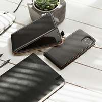 OEM Flip Case SLIM FLEXI FRESH Samsung A54 5G fekete könyvtok