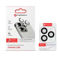 Forcell Forcell Premium Camera Lens kamera lencse védő edzett üveg rózsaszín szegéllyel iPhone 16/16 Plus