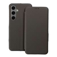 OEM FOLIO SIDE MAGNET kinyitható tok Samsung Galaxy S23 Ultra - barna