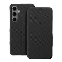 OEM FOLIO SIDE MAGNET kinyitható tok Samsung Galaxy S25 Plus - fekete