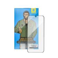Blueo BlueO Mr. Monkey Glass Strong HD edzett üveg fekete szegéllyel iPhone 17