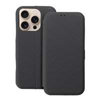 OEM FOLIO SIDE MAGNET kinyitható tok iPhone 16 - szürke