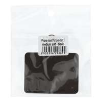 OEM Betét nyakbaakasztó/csuklópánt rögzítéséhez (közepesen puha) - fekete