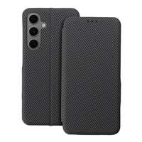 OEM FOLIO SIDE MAGNET kinyitható tok Motorola Moto G75 - szürke
