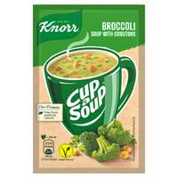 Knorr Cup a Soup bögrés instant Brokkolikrémleves zsemlekockával 16 g