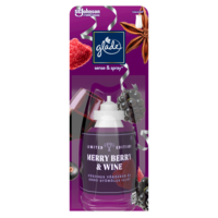  Glade® Sense&Spray™ utántöltő 18 ml Merry Berry & Wine