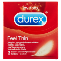  DUREX Óvszer Feel Thin 3 db