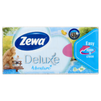 Zewa Deluxe papírzsebkendő 3 rétegű 90 db Limited Edition