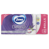  Zewa Deluxe toalettpapír 3 rétegű 16 tekercs Lavender Dreams