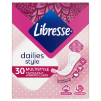  Libresse tisztasági betét 30 db Daily Fresh Multistyle Normal