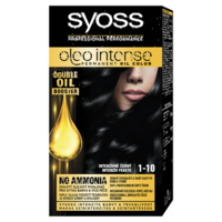  Syoss Color Oleo intenzív olaj hajfesték 1-10 intenzív fekete