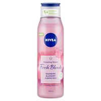  NIVEA tusfürdő 300 ml Fresh Blends Raspberry Blueberry Almond Milk