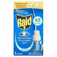  Raid® Elektromos szúnyogirtó utántöltő folyadék 27 ml illatmentes 45 éjszakás