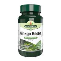  Natures Aid Ginkgo Biloba 120 mg kivonat tabletta 90 db