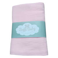 Soffi Soffi Baby takaró muszlin dupla rózsaszín 70x90cm