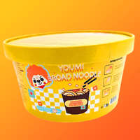 Youmi Instant Broad Noodle sajtos instant csípős tészta 120g