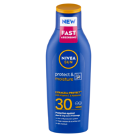 NIVEA SUN Protect and Moisture hidratáló naptej FF30 200 ml