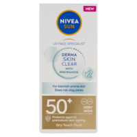 NIVEA SUN Derma Skin Clear napozó arckrém FF50+ 40 ml