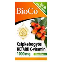 BioCo Csipkebogyós Retard C-vitamin 1000mg családi csomag 100 db