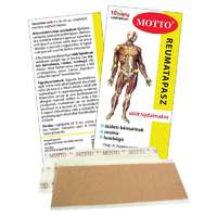 Motto Tapasz Bőrbarát Sárga 2Db