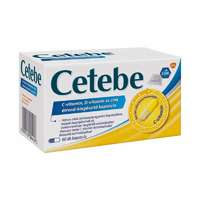  Cetebe C-vitamin, D-vitamin és Cink kapszula 60x