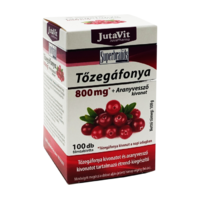 Jutavit Tőzegáfonya 800Mg+Aranyvessző Tabl. 100X