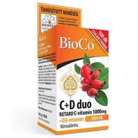  BioCo C+D Duo Retard C-vitamin 1000mg+D3-vitamin 2000NE filmtabletta 100db