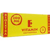 Vitamin E Bioextra 200 Mg Lagy Kapsz. 20X